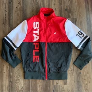 Staple Pigeon Windbreaker Full Zip Jacket